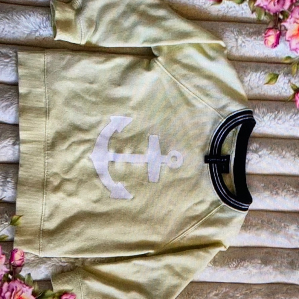 Anchor simple style keep warm sweatshirt blouse